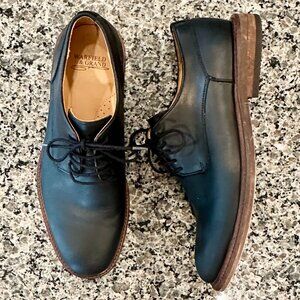 LIKE NEW Warfield & Grand Reed Leather Plain Toe Oxford Lace-Up Men Size 9.5
